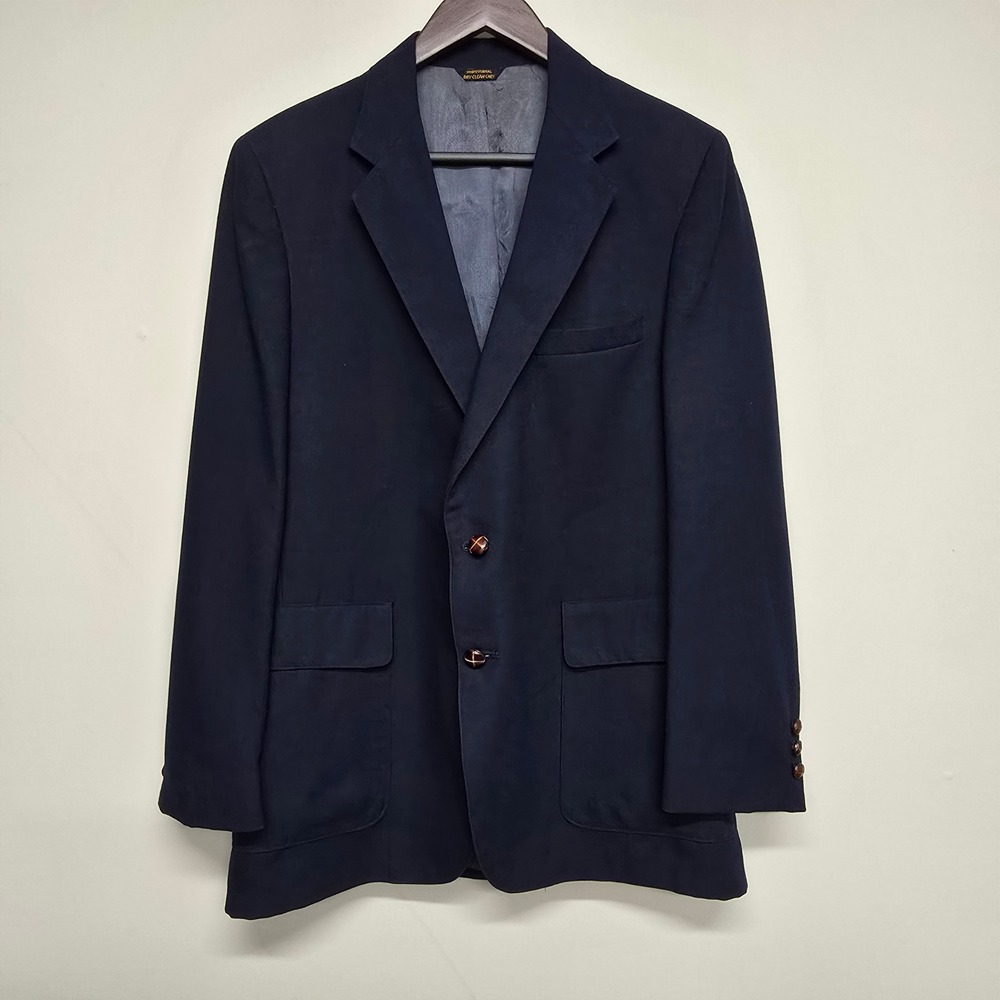 Vintage Levi's Blazer Mens 40R Navy Blue Academic Preppy Nautical